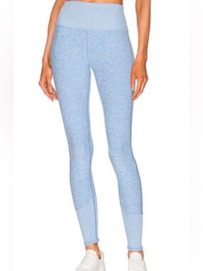 ALO Yoga Heathered Sky Blue High-Waist Leggings